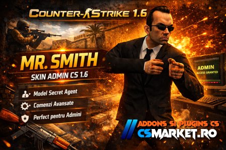 Mr. Smith Admin Skin CS 1.6 – Model Special pentru Admini